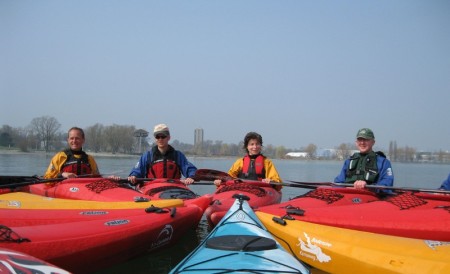Schnupperkurs mit Kajak und Kanadier am Bodensee Schnupperkurs mit Kajak und Kanadier am Bodensee