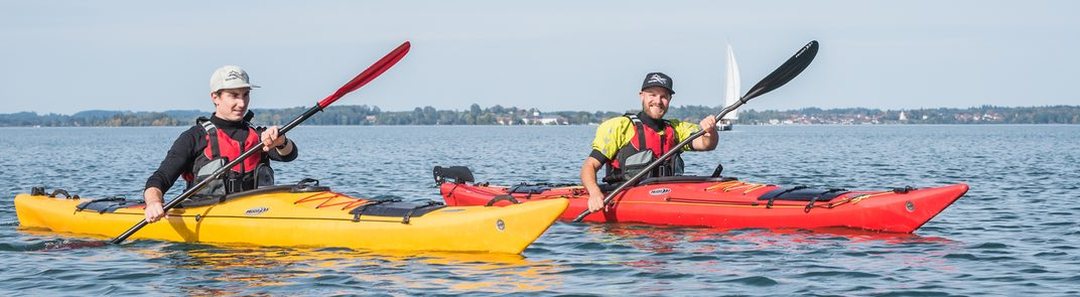 Prijon Touryak Tourenkajak auf dem See